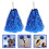 36Pièces Pompons Pet Accessoires Portables Cheer École 10