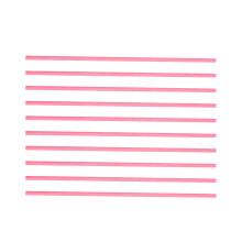 4Paquets Bâtons En Papier Rouge Pour Cake Pops, Sucettes Bricolage