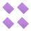 4Pièces De Modelage Violet, Mat De Décoration Gâteau Résistant 8