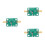 3Pièces Module Amplificateur Faible 30Db Gain Vert Olive Fr-4 7