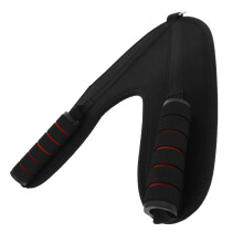 2Pièces Accessoires Fitness Sangles Épaules Support Poids Noir Eva