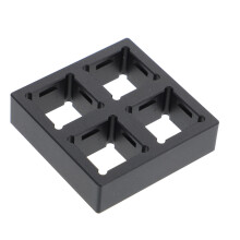 2Pièces Support Tester Clavier Mécanique Aluminium Noir Pratique