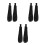 6Pièces Accessoires Bébé Poussette Noir Oxford Confortable 10