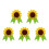 5Ensembles Kit Broche Fleurs Non Matériel DIY Enfants 7