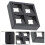 2Pièces Support Tester Clavier Mécanique Aluminium Noir Pratique 11