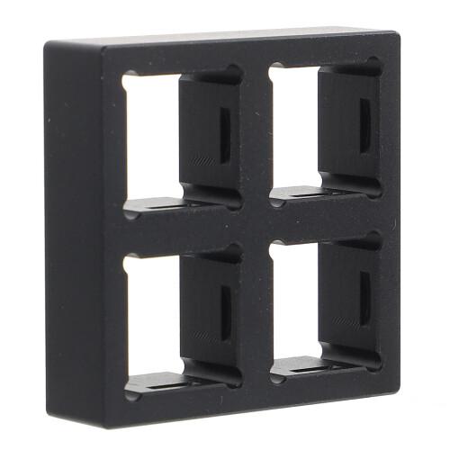 2Pièces Support Tester Clavier Mécanique Aluminium Noir Pratique 1