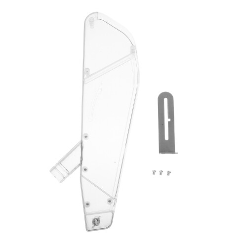 2Pièces Capot De Protection Transparent En Fer Pour Scie 1