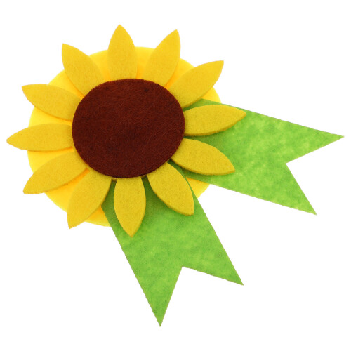 5Ensembles Kit Broche Fleurs Non Matériel DIY Enfants 2