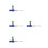 4Ensembles Ensemble Hydraulique Alliage Bleu Ajustable 4