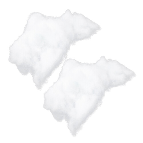 5Pièces Rembourrage De Peluche En Coton PP Pour 2