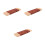 3Pièces Jeu Percussion Orff Xylophone Bois Multi Couleurs Pour Enfants 7