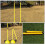 4Pièces Poteaux Réutilisables ABS Métal Couleur 6