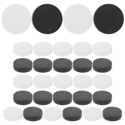 120Pièces Plastique Multicolores Pour Jeu Dames Et Échecs 1