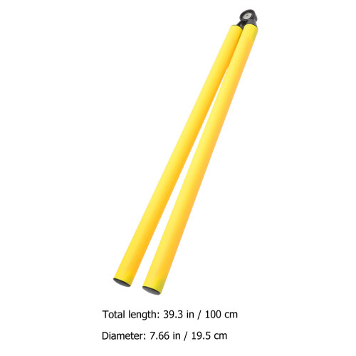 4Pièces Poteaux Réutilisables ABS Métal Couleur 1