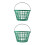 2Pièces Seau De Golf Vert Portable Pour Stockage 4