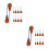 24Pièces Awl Couture En Bois Pour Marron 9