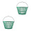2Pièces Seau De Golf Vert Portable Pour Stockage 9