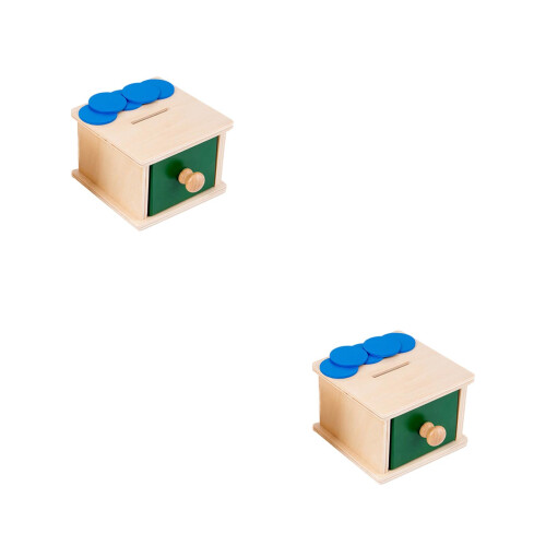 2Ensembles Jouets En Bois Multicolores Coordination Main-Œil Enfant 2