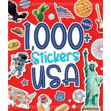 1000 Stickers USA by duopress Paperback Book
