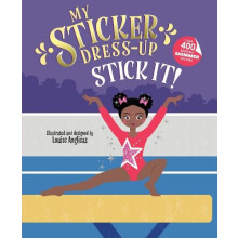 My Sticker DressUp Stick It by Louise Anglicas Paperback Book