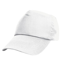 (One Size, White) Result Unisex Childrens/Kids Plain Basebll Cap (Pack of 2)