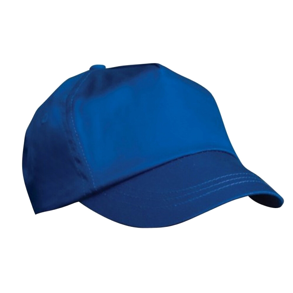 Result (One Size, Royal) Unisex Childrens/Kids Plain Basebll Cap (Pack Of 2)