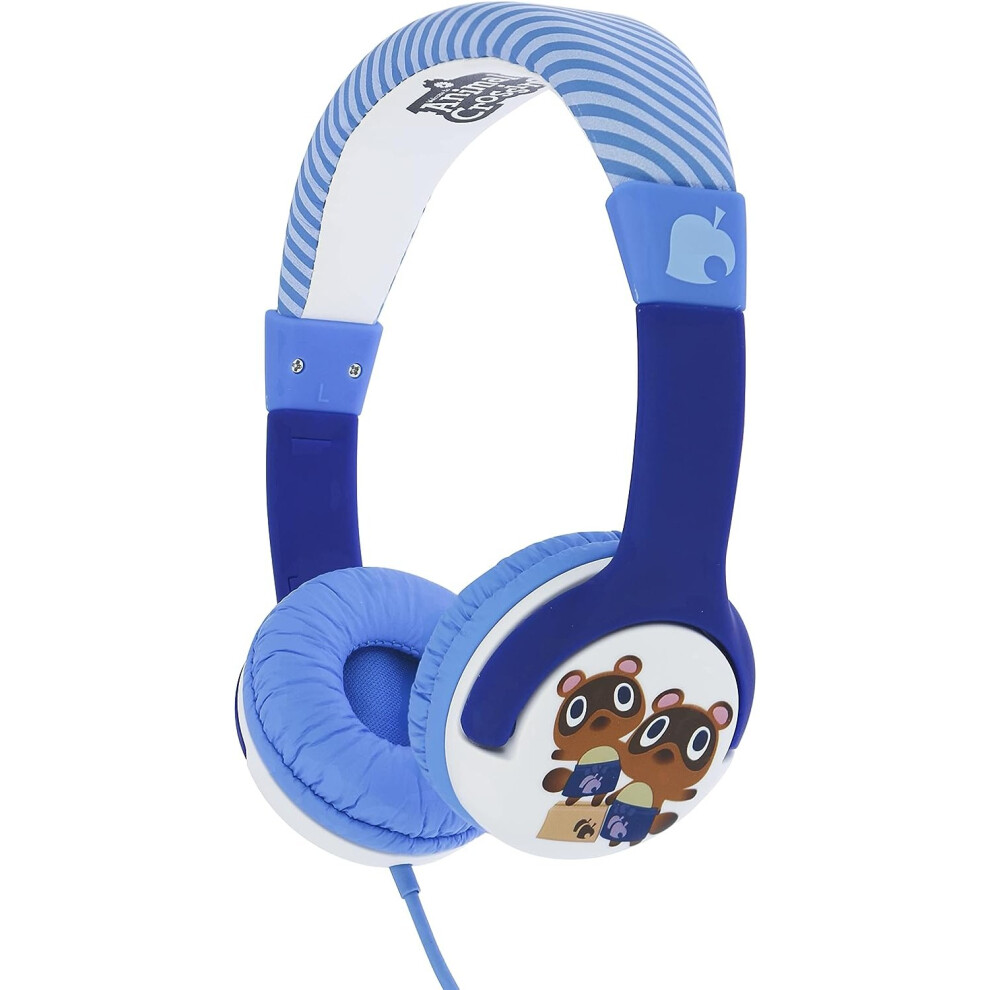 Animal Crossing Childrens/Kids Timmy & Tommy On-Ear Headphones 5063377059991