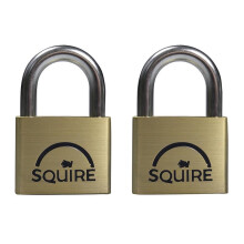 Squire Lion Brass Padlock