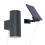 Litecraft Bao Solar Wall Light, Anthracite, 2 Pack 8