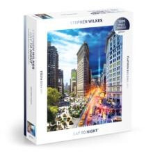 Stephen Wilkes Day To Night Flatiron 1000 Piece Puzzle by Galison Othe