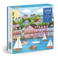 Joy Laforme Harbor by the Sea 300 Piece Puzzle by Galison Other Book