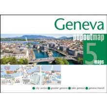 Geneva PopOut Map pocket size pop up street map of Geneva Other Book