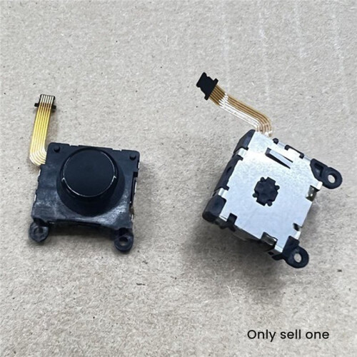 3D Analog Joystick Replacement for PS Vita 1000, Dual Left and Right Controller Sticks, High-Quality Black