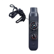 Survival Whistle with Compass Loud Sound Survival Whistle Mountaineering Hiking Safety Gear
