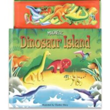 Magnetic Dinosaur Island by Oakley Graham Hardcover Book