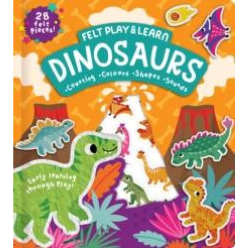 Felt Play amp Learn Dinosaurs by Alice Barker Other Book