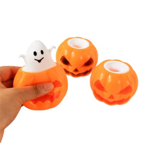 Halloween Pumpkin  Squeeze Toy Halloween Stress Relieving Toy