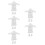 5Sets Bademantel Weiß Puppenkleidung Deko 10