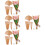 4Sets Verpackungstaschen Aus Kraftpapier Mit Und Band 7