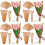 4Sets Verpackungstaschen Aus Kraftpapier Mit Und Band 5