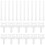 60Sets Versatile White Plastic Vertical Blind Repair Kit for Home Use 1