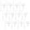 60Sets Versatile White Plastic Vertical Blind Repair Kit for Home Use 2