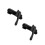 2Sets Billard Zubehör Reinigungsbürsten Nylon Holzgriff 7