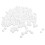 5Pcs Craft Foam Beads White Mini Balls for DIY Projects Vase Stuffing 3