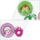 10Pcs Wooden Kids Peg Tops Educational Pull String Toy Assorted Colors 10