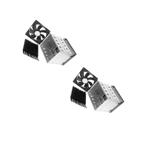 2Sets Hard Drive Montagesatz Aluminium Langlebig 2