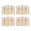 30Pièces Petites Figurines En Bois Brut Pour 10
