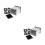 2Sets Hard Drive Montagesatz Aluminium Langlebig 7