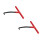 2Pcs Durable -Handle Spring Removal Tool for Motorbike Exhaust 7