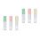 6Pcs Assorted Color Lip Gloss Tubes Refillable Plastic Storage Bottles 7